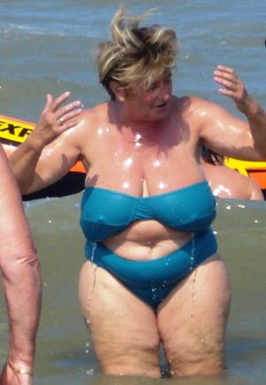 nude beach granny