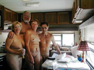Nude family, moms and daddies naked in divers places